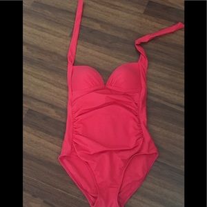 One piece bathing suit